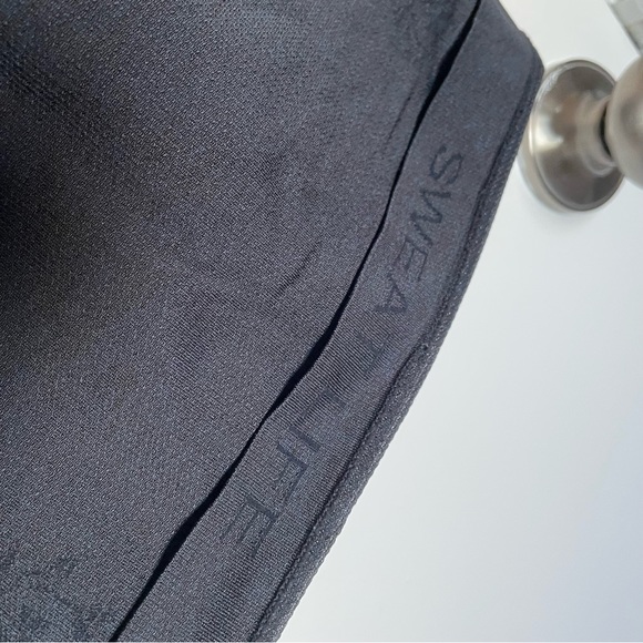 LULULEMON Swiftly Tech Racerback True Navy/Black Patterned Size 2 - Picture 12 of 13